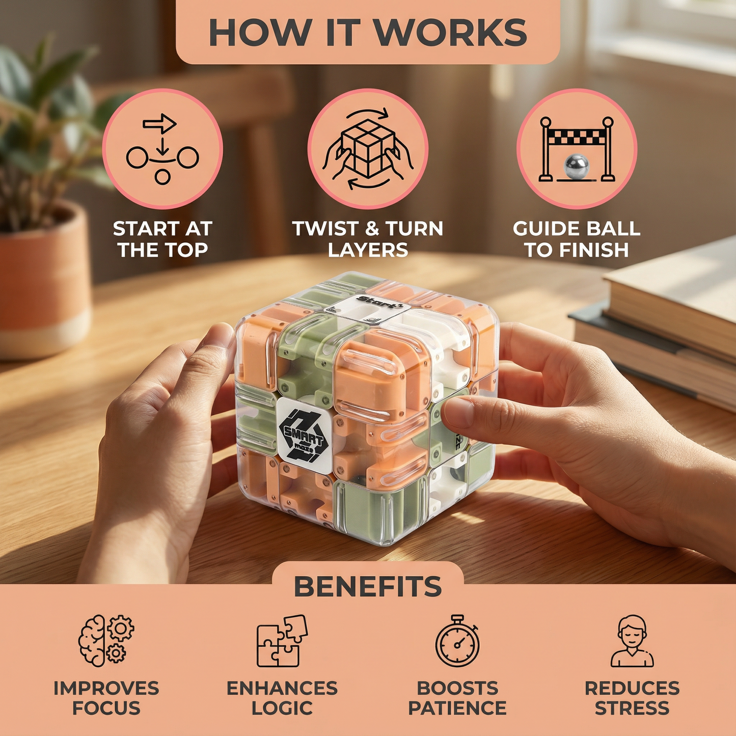 Maze Smart Cube