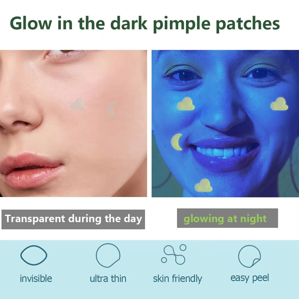 Glow In Dark Pimple Patches