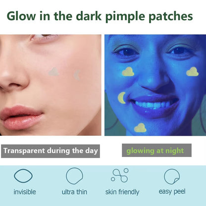 Glow In Dark Pimple Patches