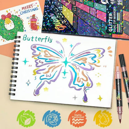 2-in-1 Sparkle Shimmer Pen