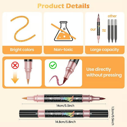 2-in-1 Sparkle Shimmer Pen