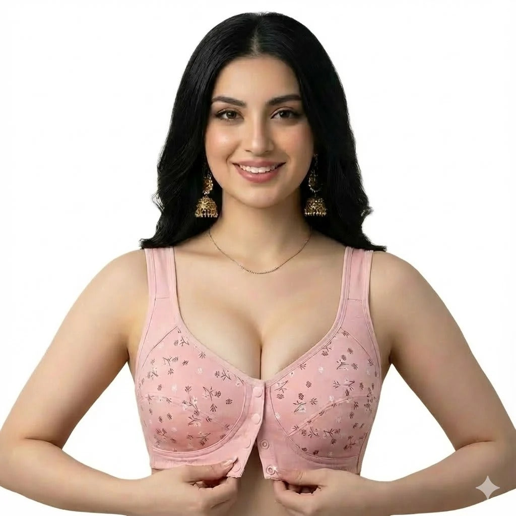2026 New Anti Sagging Front Open Bra