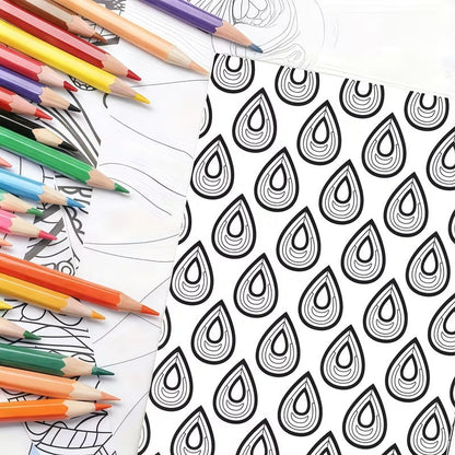 Satisfying Patterns Coloring Book