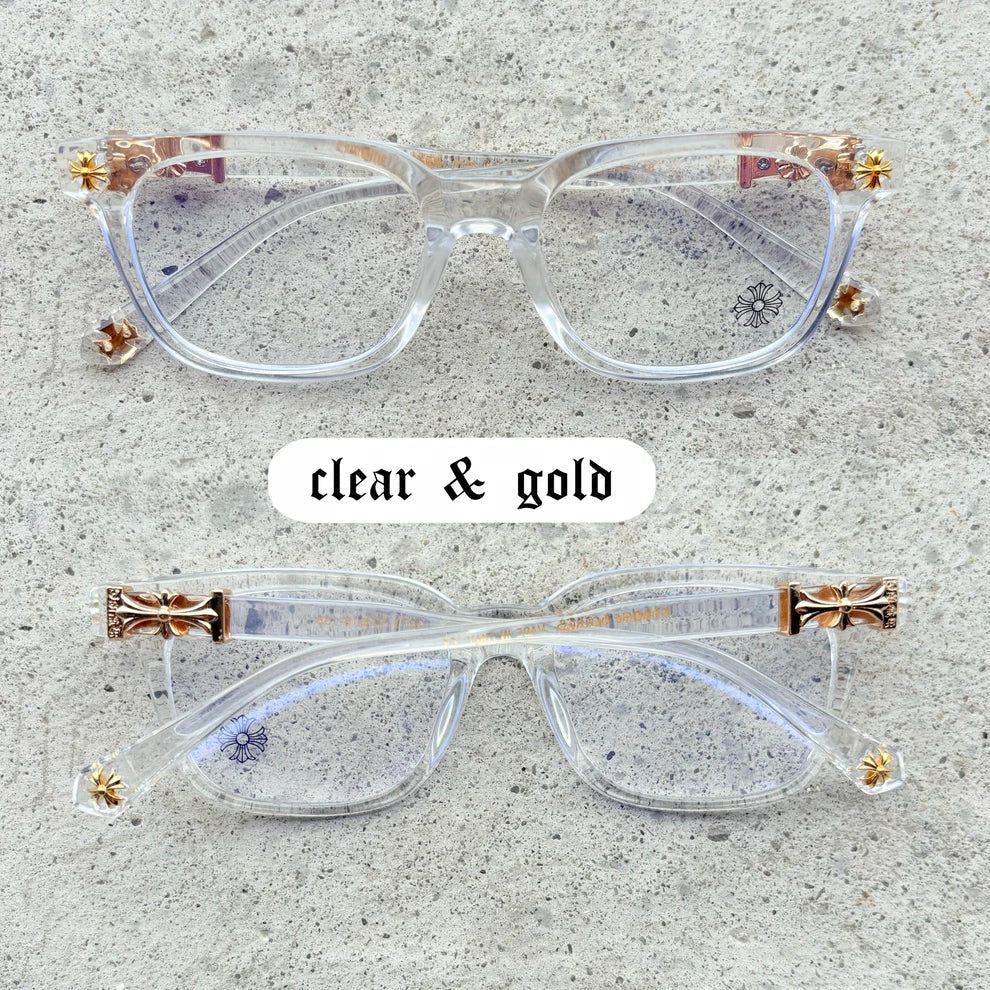 Unisex Rectangle Anti‑Blue Light Glasses Frame