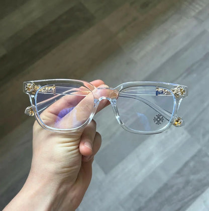 Unisex Rectangle Anti‑Blue Light Glasses Frame