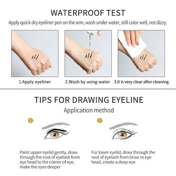 Waterproof Eyeliner Gel Set