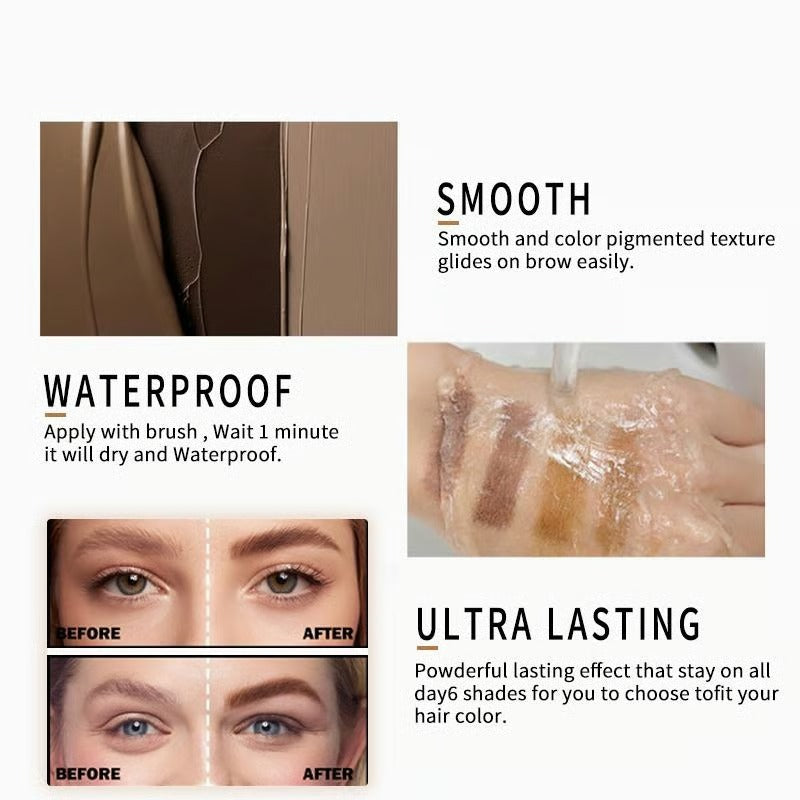 Eyebrow Tint Kit – Long-Lasting & Waterproof Brow Dye Gel