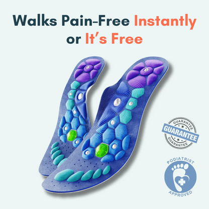 3D Magnetic Pain Relief Sugar Control Acupressure Insoles