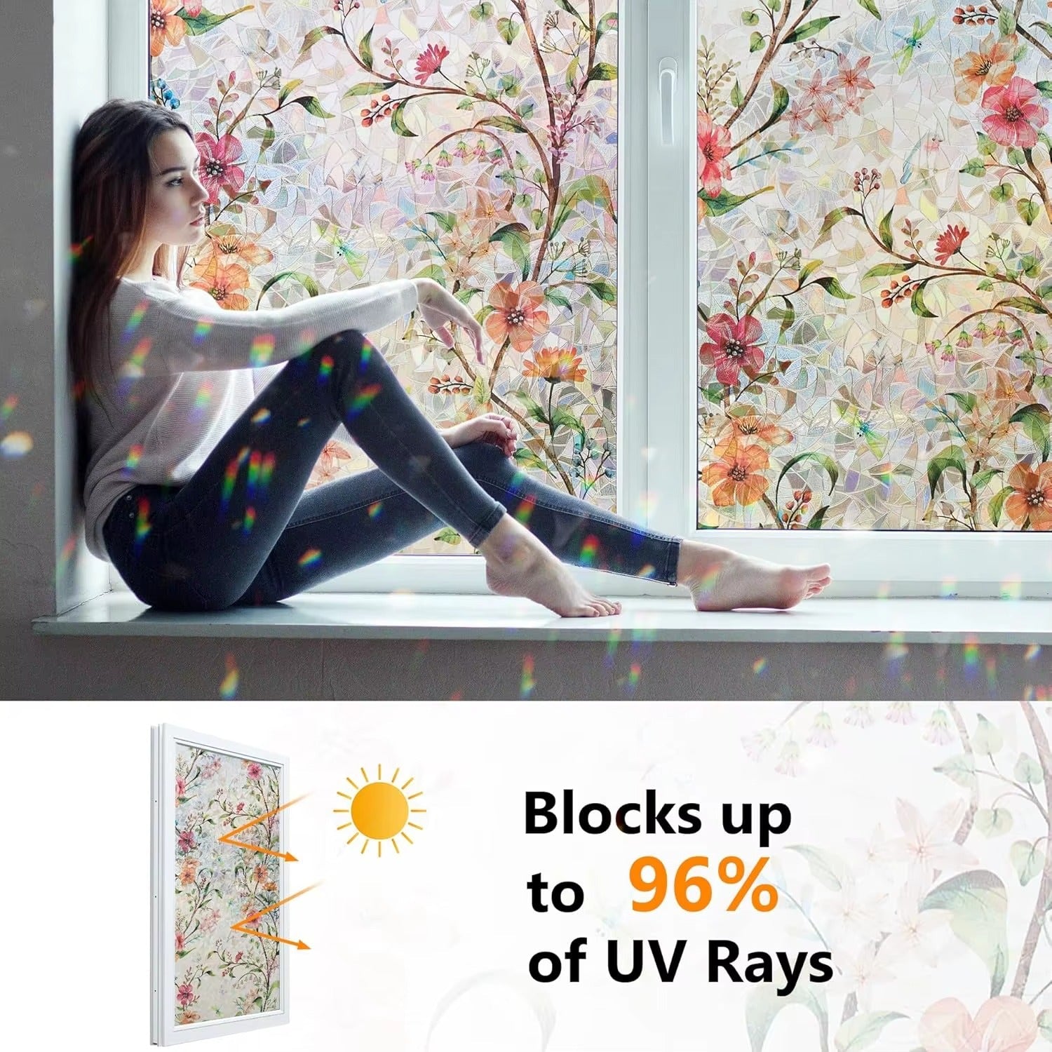 Window Film Colours Colored Stained Glass Window Film ( Cut to size freely ) β Prime Land