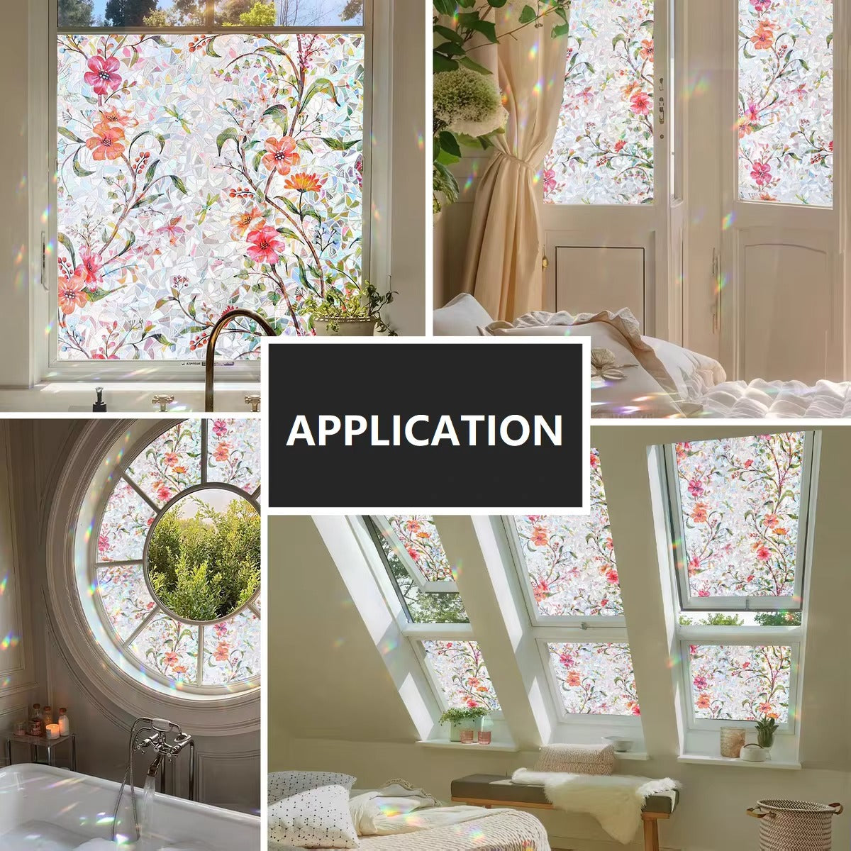 Window Film Colours Colored Stained Glass Window Film ( Cut to size freely ) β Prime Land