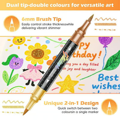 2-in-1 Sparkle Shimmer Pen