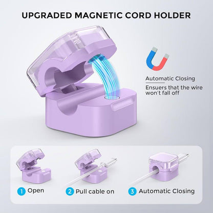 Magnetic cable organizer