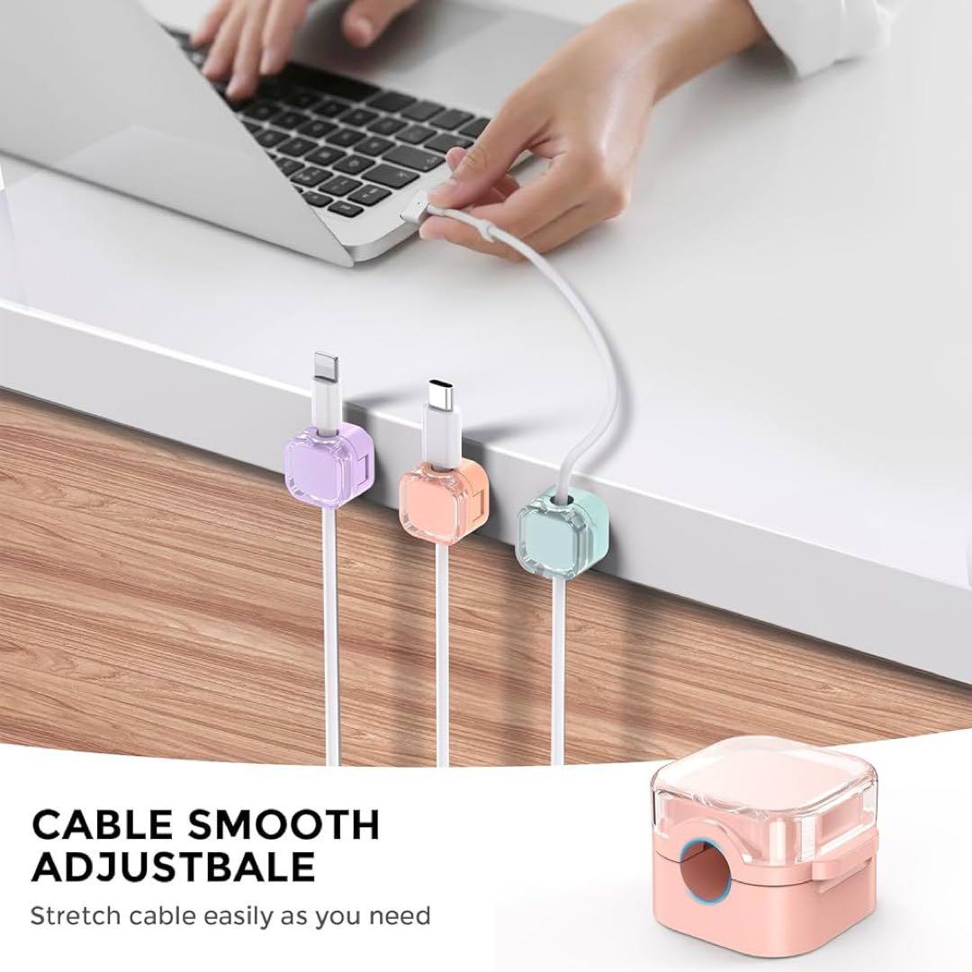 Magnetic cable organizer