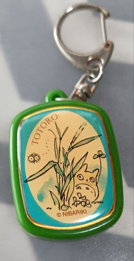Totoro music box keychain