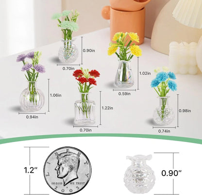 Cute Fridge Mini Vase Magnets